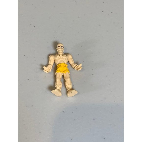 Rare Vintage Street Fighter Dhalsim 1.25” Mini Rubber Figure Gumball - Picture 2 of 2